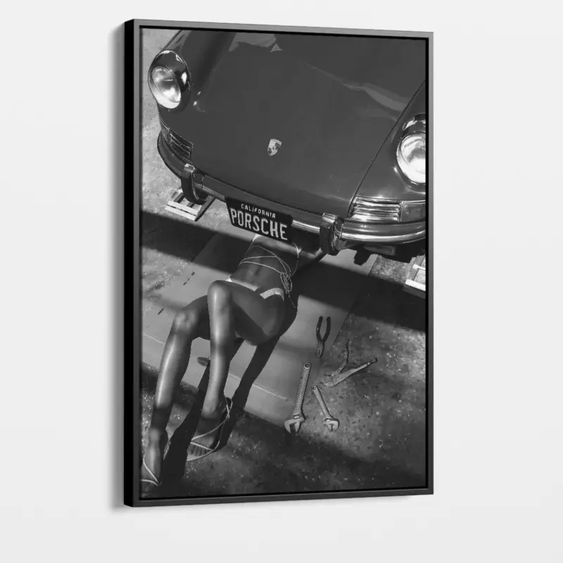 "California Porche" - Canvas - Zonder lijst - 100x150 cm Remise