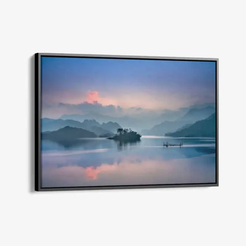 "Atmosphere Scene" - Canvas - 40x60 cm Top Vente