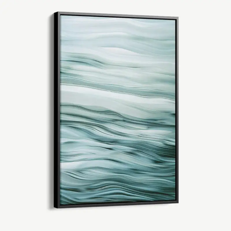 "Azure Streams" - Canvas - 40x60 cm Vente Directe