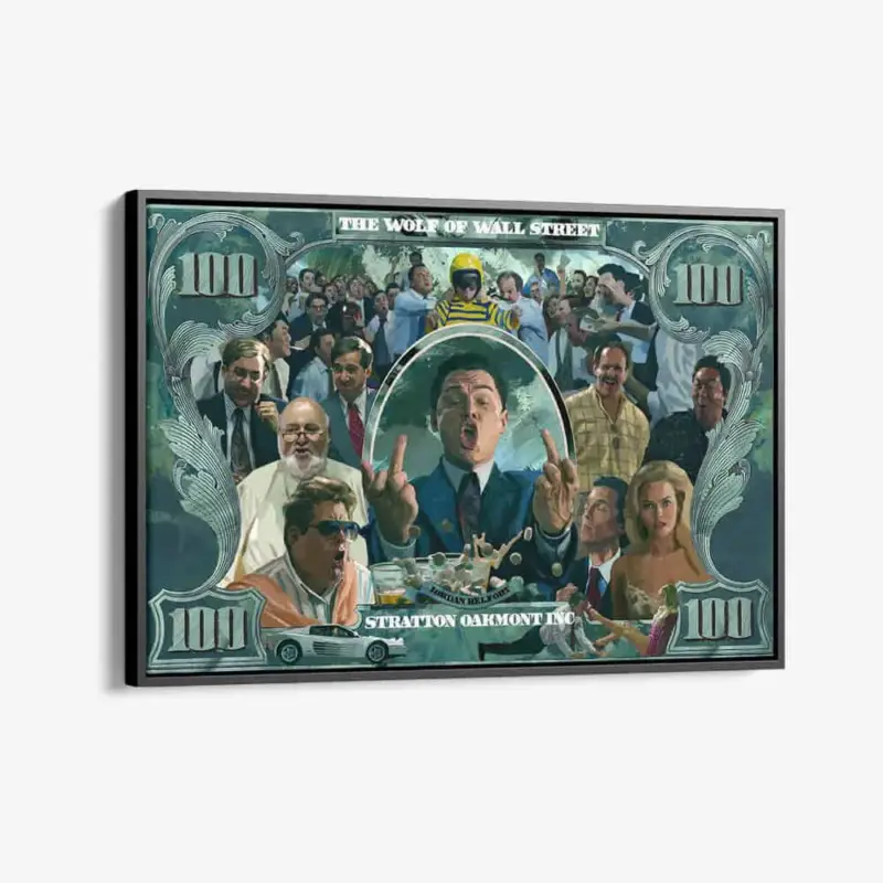 "Belfort Dollar Green" - Canvas - 40x60 cm Nouveauté