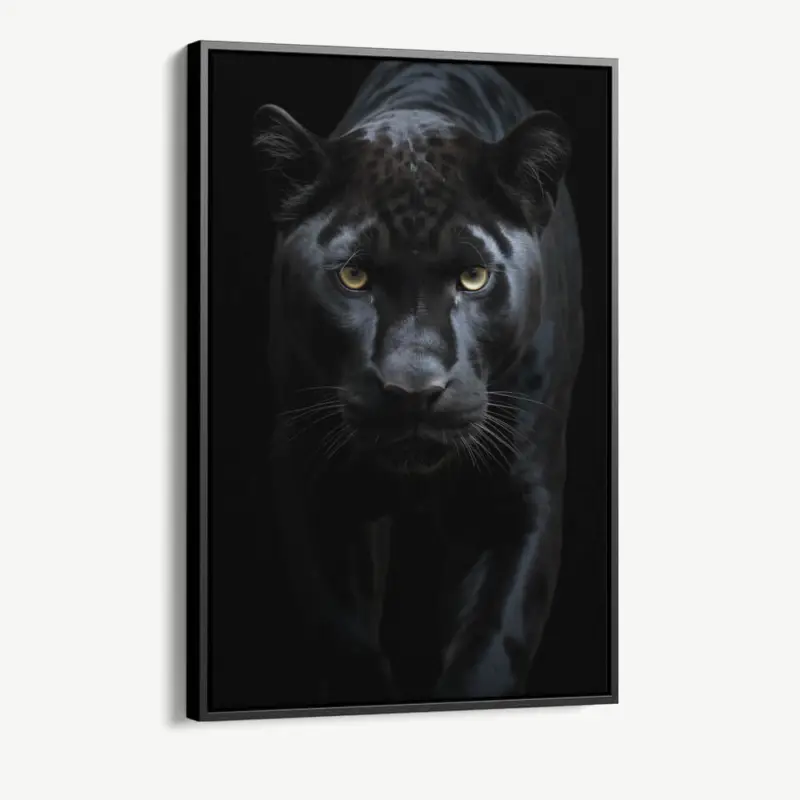 "Black Jaguar" - Canvas - 40x60 cm Top Vente