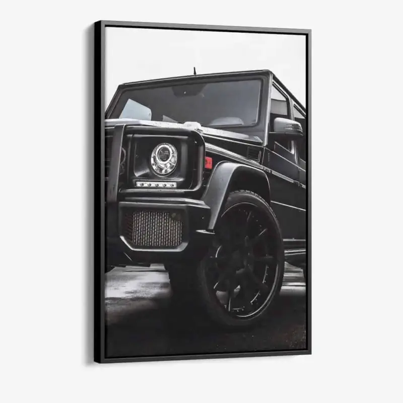 "Black Wagon" - Canvas - 40x60 cm Prix Réduit