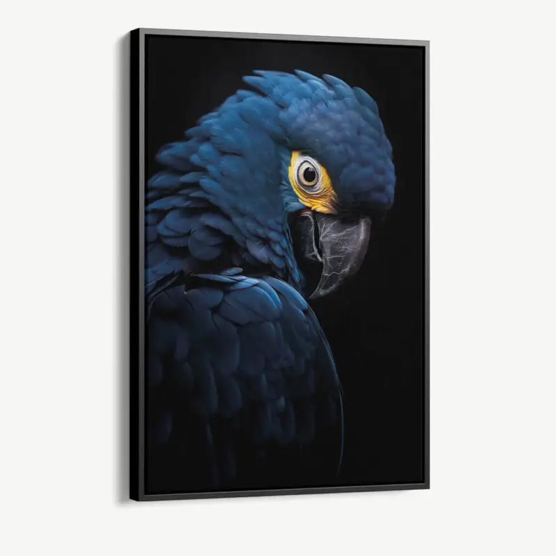 "Blue Macaw" - Canvas - 40x60 cm Prix Choc