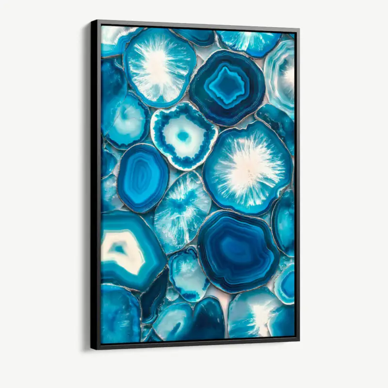 "Blue Stones Poster" - Canvas - 40x60 cm Nouvelle Collection