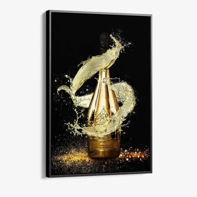 "Bottle Of Gold" - Canvas - 40x60 cm Nouveauté