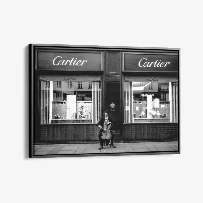 "Cello Player" - Canvas - 40x60 cm Acheter En Ligne