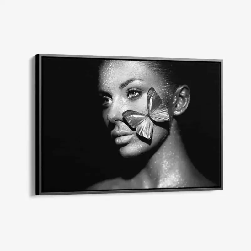 "Butterfly Woman" - Canvas - 40x60 cm Offre Limitée