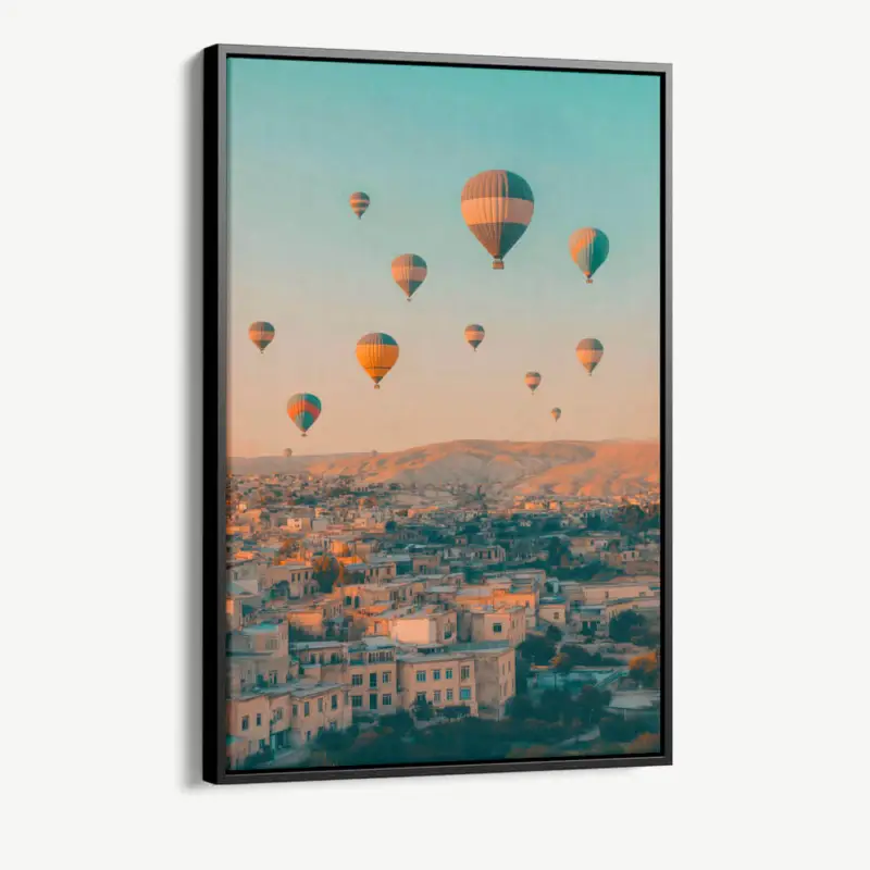 "Cappadocia Balloons" - Canvas - 40x60 cm Satisfait Ou Remboursé