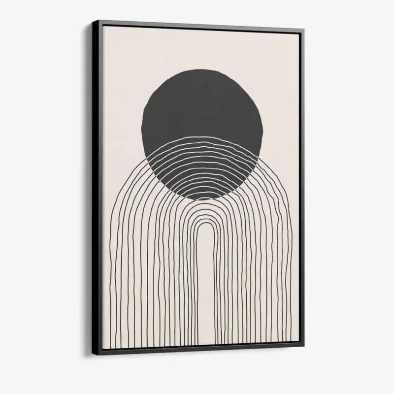 "Circular Harmony II" - Canvas - 40x60 cm Bon Marché