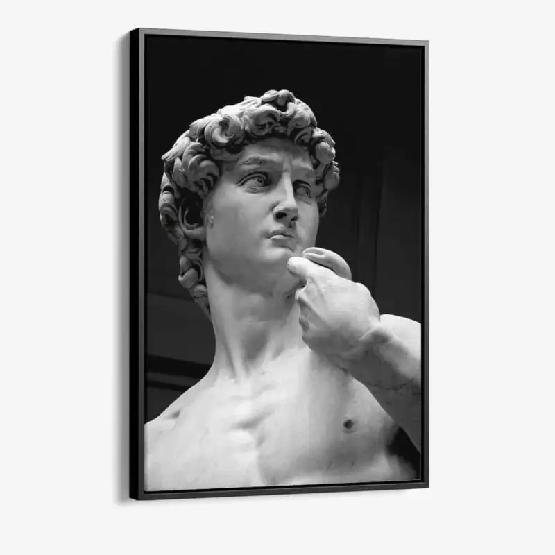 "David of Michelangelo" - Canvas - 40x60 cm Réduction