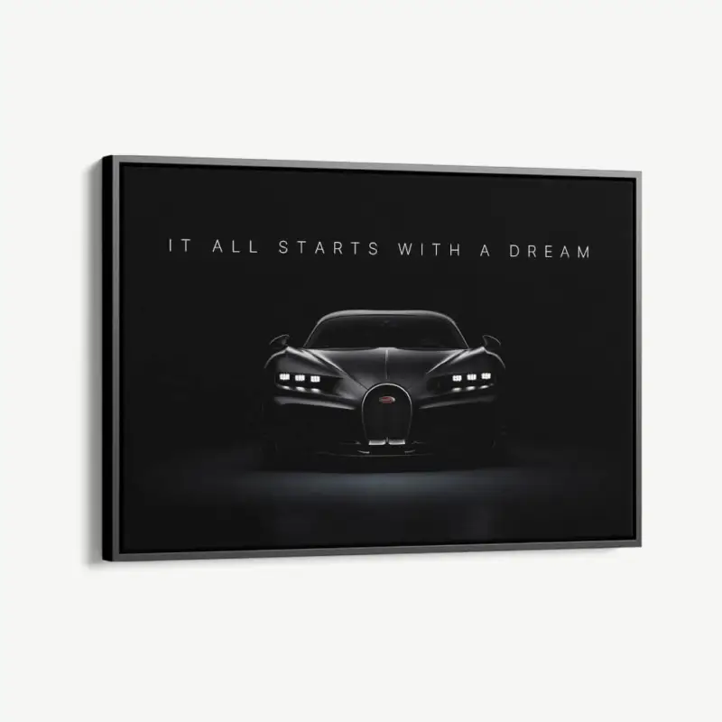 "Dreamer (Bugatti)" - Canvas - 40x60 cm Promotion