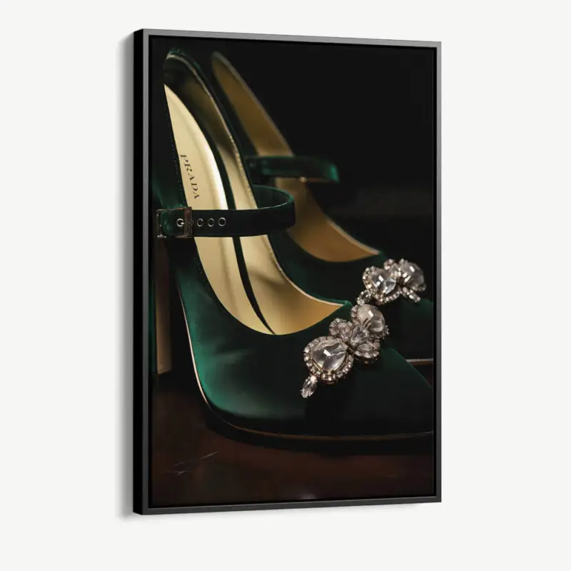 Top Vente "Emerald Steps" - Canvas - 40x60 cm