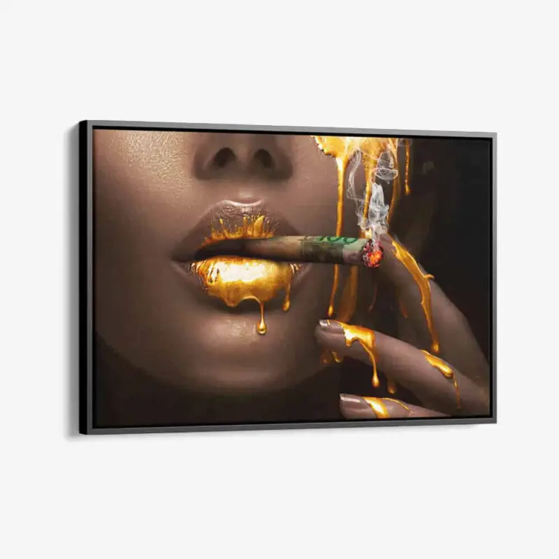 "Euro Smoke" - Canvas - 40x60 cm Bon Marché