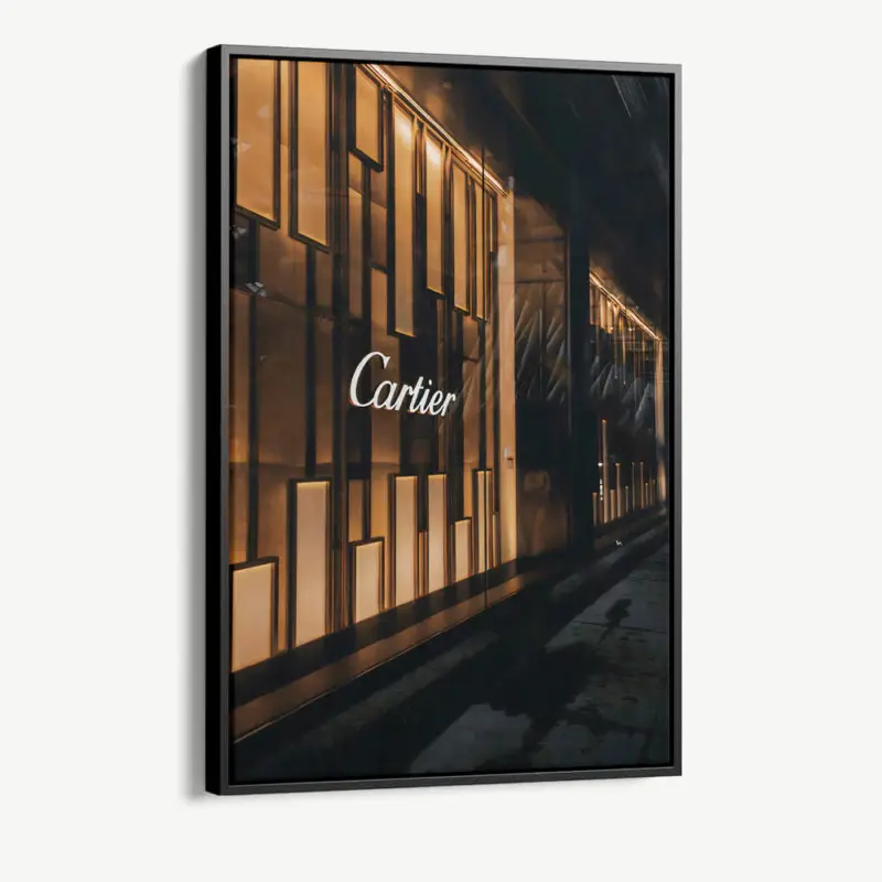 "French Luxury at Night" - Canvas - 40x60 cm Prix Réduit