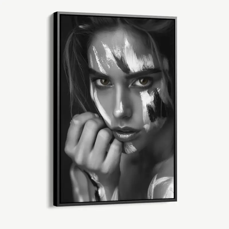 Vente Flash "Painted Face" - Canvas - 40x60 cm