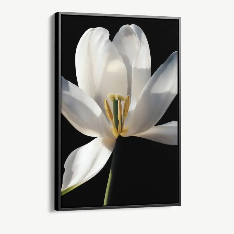 Vente Flash "White Flower" - Canvas - 40x60 cm