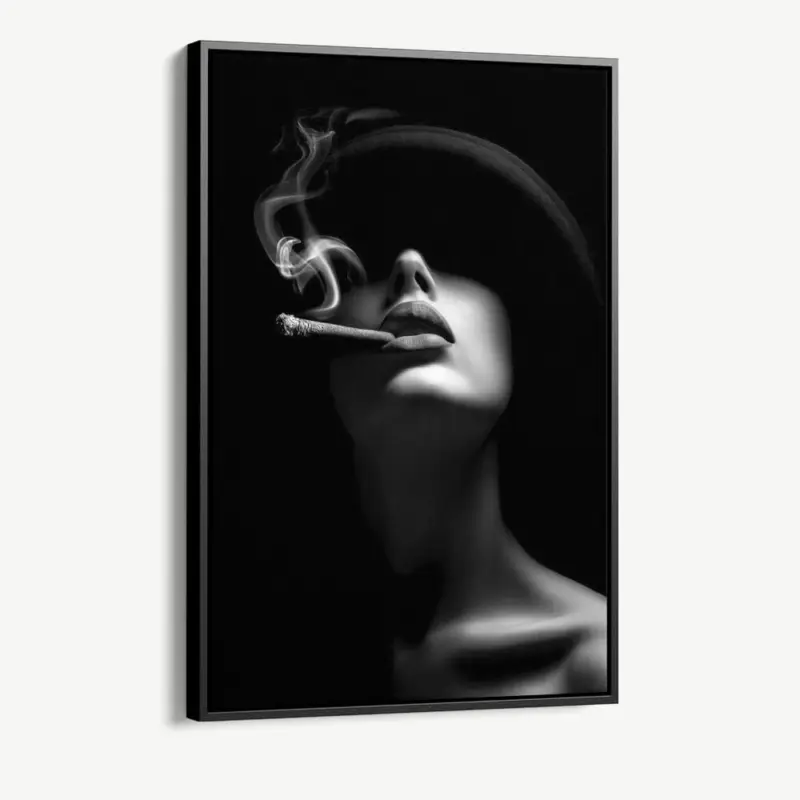 Usine Directe "Woman Smoke" - Canvas - 40x60 cm