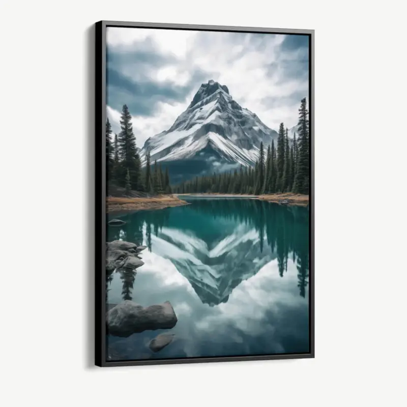 Vente Flash “Reflecting Lake” - Canvas - 40x60 cm