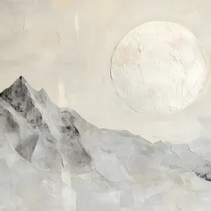 Berglandschap in Zacht Licht - Olieverf / 40x60 Nouvelle Collection