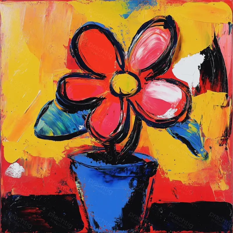 Achetez Aujourd’hui Bloem in Pot - Olieverf / 30x30