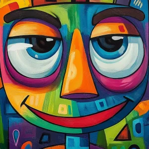 Achetez Aujourd’hui Gezichtsuitdrukking - Dibond / 60x80