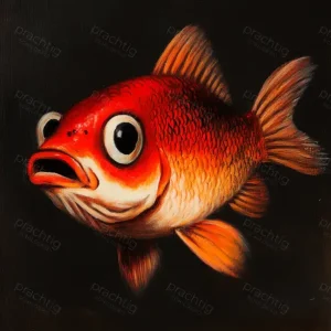 Acheter En Ligne Goudvis Blik - Olieverf / 60x80