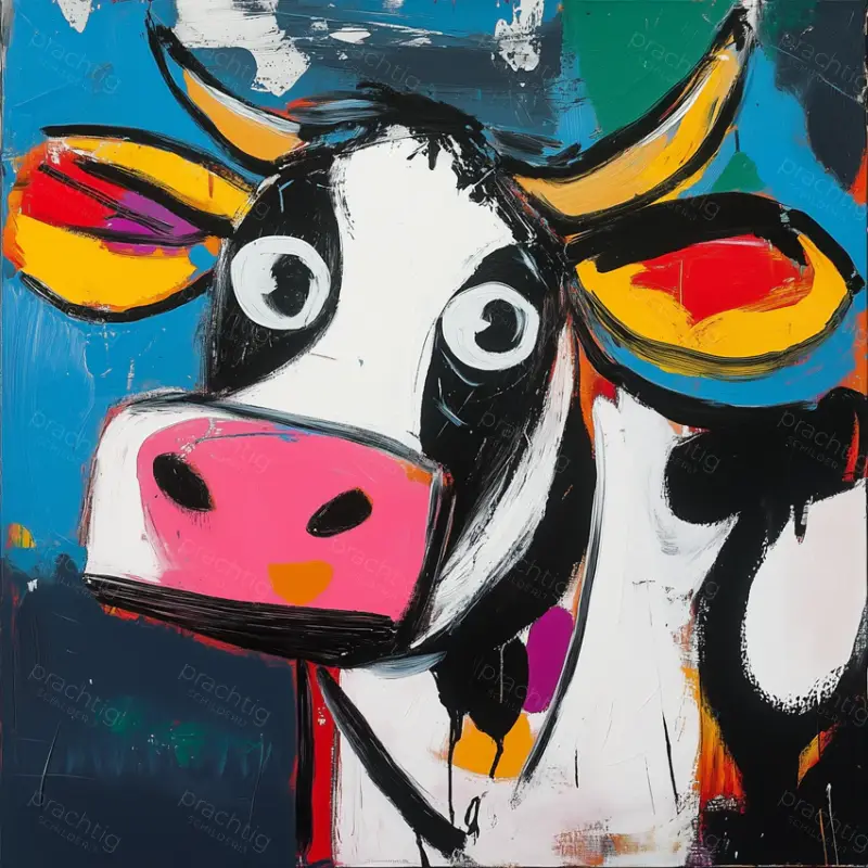 Acheter Direct Moderne Koe - Dibond / 50x50