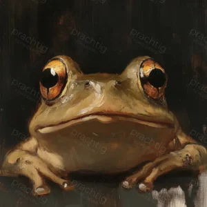 Achat Immédiat Nieuwsgierige Kikkerblik - Dibond / 60x80