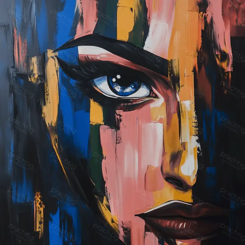 Achetez Aujourd’hui Oog van emoties - Dibond / 50x50