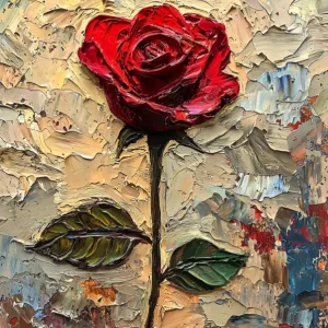 Acheter Direct Rijke Rozenpracht - Dibond / 30x40