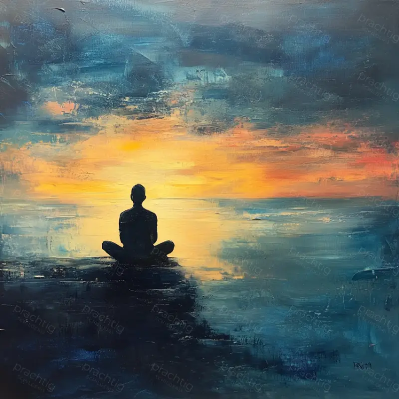 Acheter Direct Rust in de Ochtendgloed - Canvas / 60x60