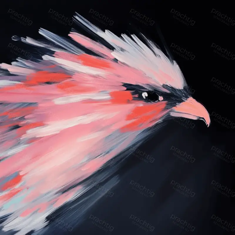 Affaire À Saisir Scherpe Blik van een Valk - Canvas / 60x60