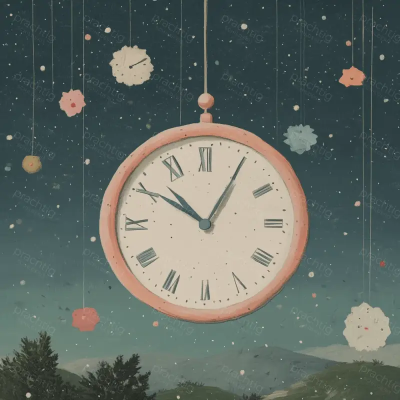 Achat Immédiat Tijdloze Nachtelijke Hemel - Dibond / 30x30