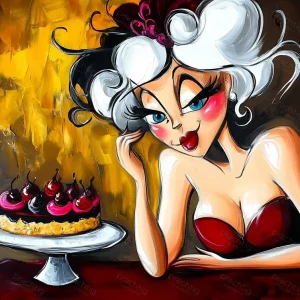 Acheter En Ligne Verleidelijk en Verrukkelijk - Dibond / 30x40