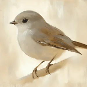 Acheter Direct Vogel in warme tinten - Canvas / 30x40