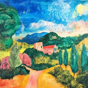 Zonnige Uitzichten - Dibond / 60x80 Nouveauté