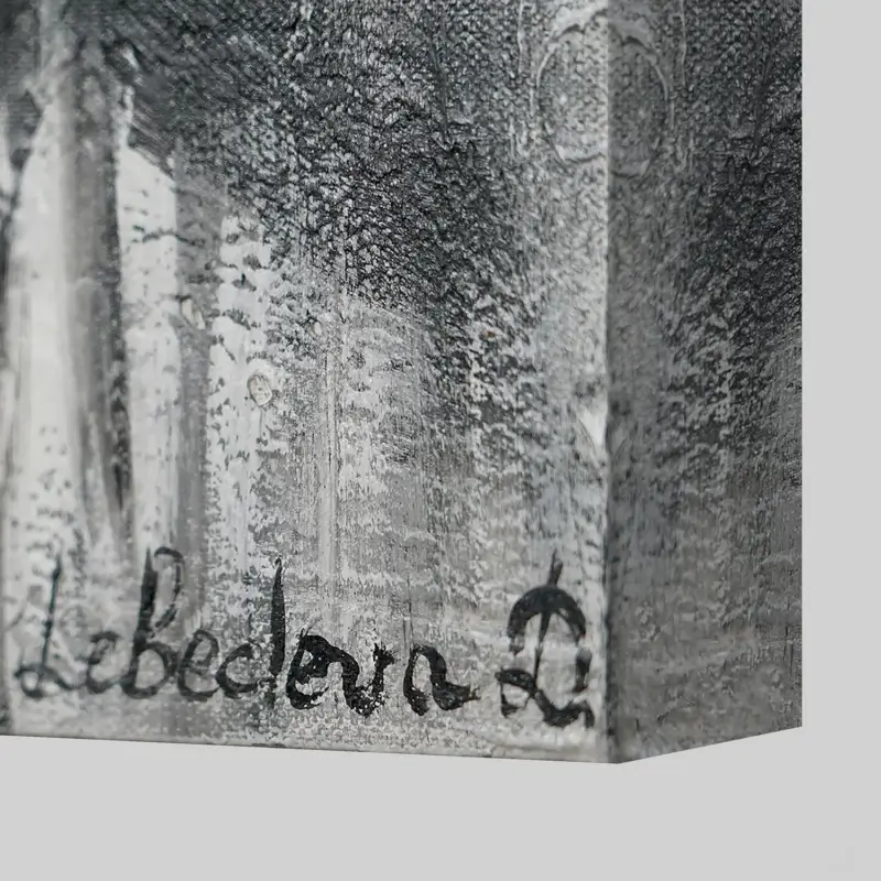 Vente Flash Wanddecoratie voor woonkamer "Filmstrook" Zwart-wit schilderij met lijst - 160x80 / Ohne Rahmen